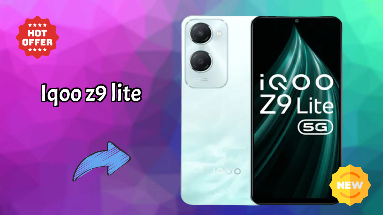 IQOO IQOO Z9 Lite - ₹13,990 के तहत बेस्ट कैमरा फोन