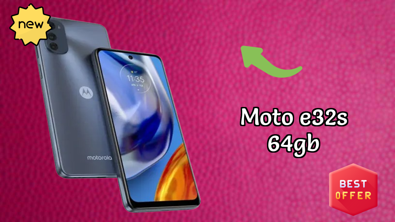 Moto E32s 64GB RAM शो: 4 GB RAM गेमिंग टेस्ट किया गया