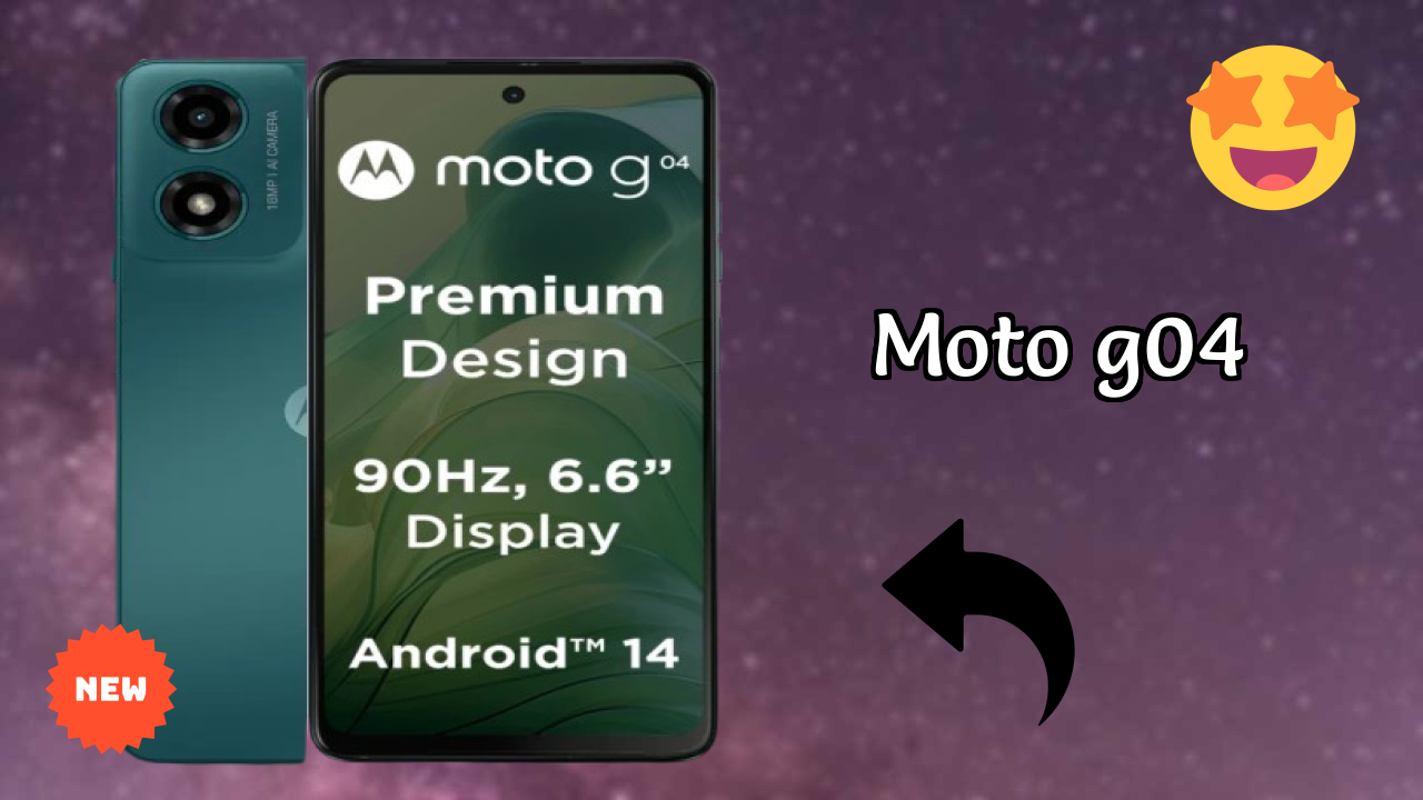 Moto G04 डिस्प्ले  डिस्कसन: 6.56 Inches (16.66 Cm) स्क्रीन