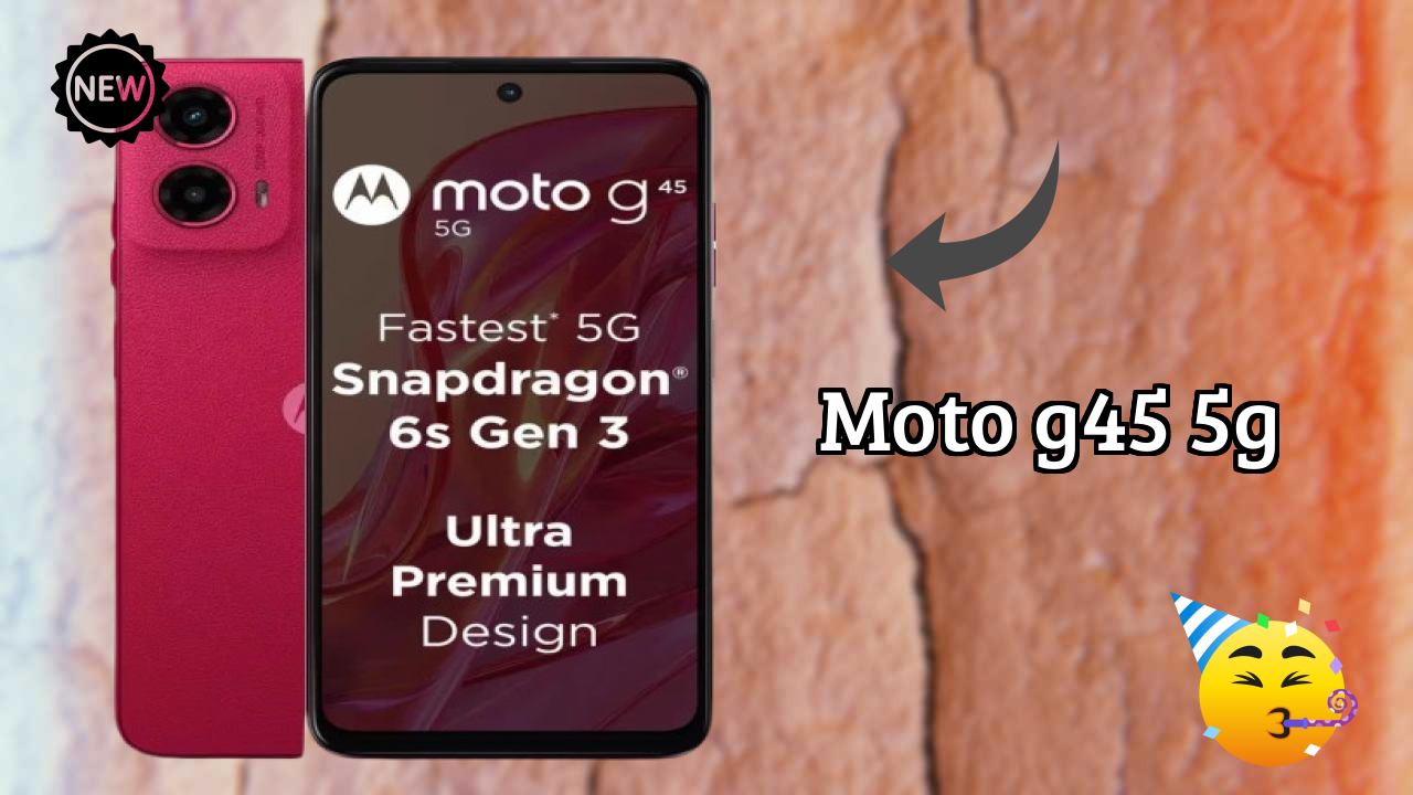 Moto G45 5G - भारत में अभी ₹10,993 के तहत बेस्ट फोन