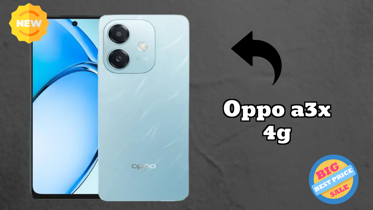 OPPO A3x 4G डिस्प्ले साइज़: 6.67 Inches (16.94 Cm) स्क्रीन क्वॉलिटी