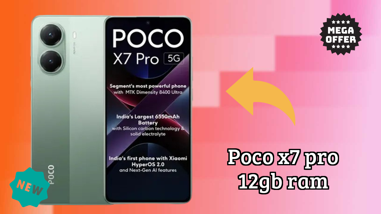 Poco POCO X7 Pro 12GB RAM - पूरा स्पेसिफिकेशन समझाया गया