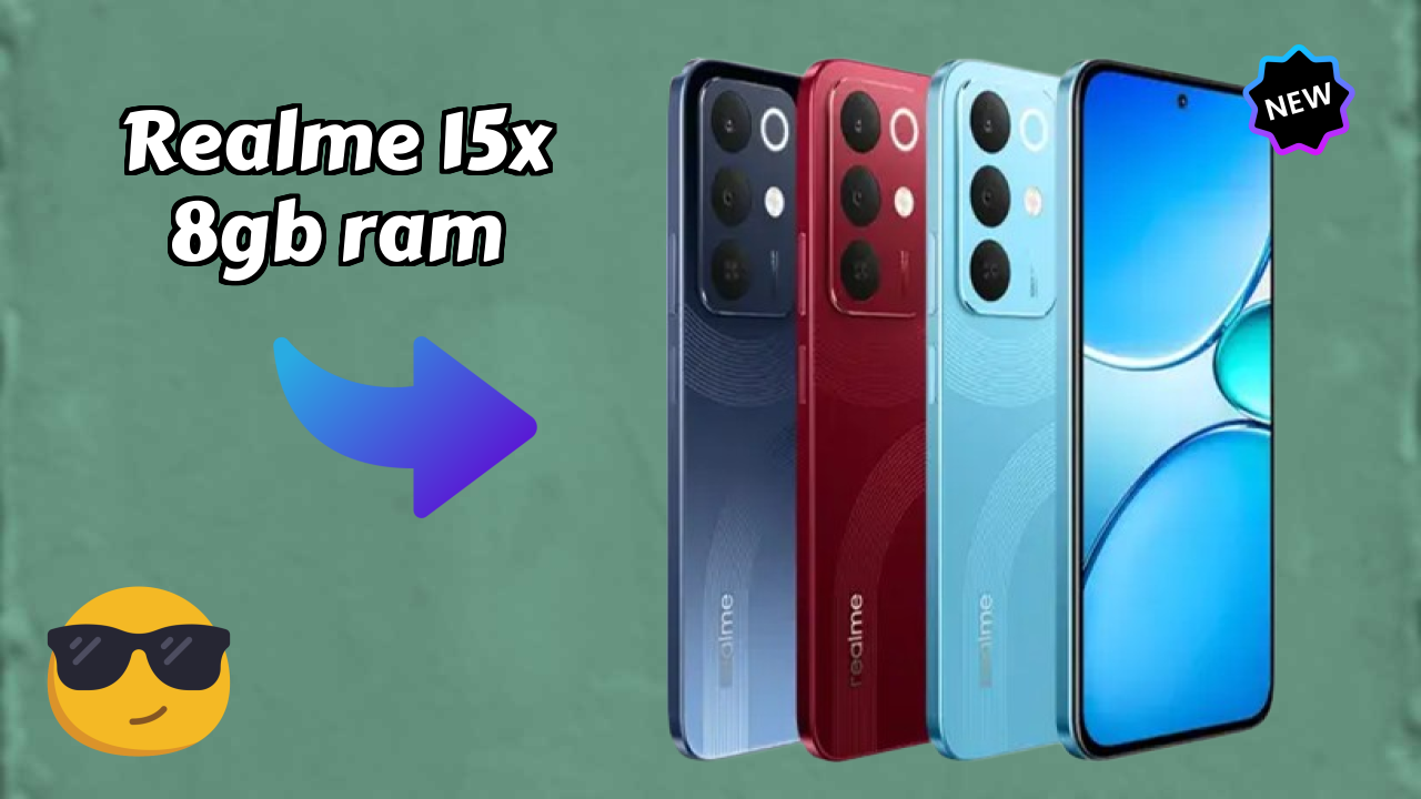 Realme 15x 8GB RAM क़ीमत  डिस्कसन: ₹17,899 क़ीमत के लिए क़ीमत?