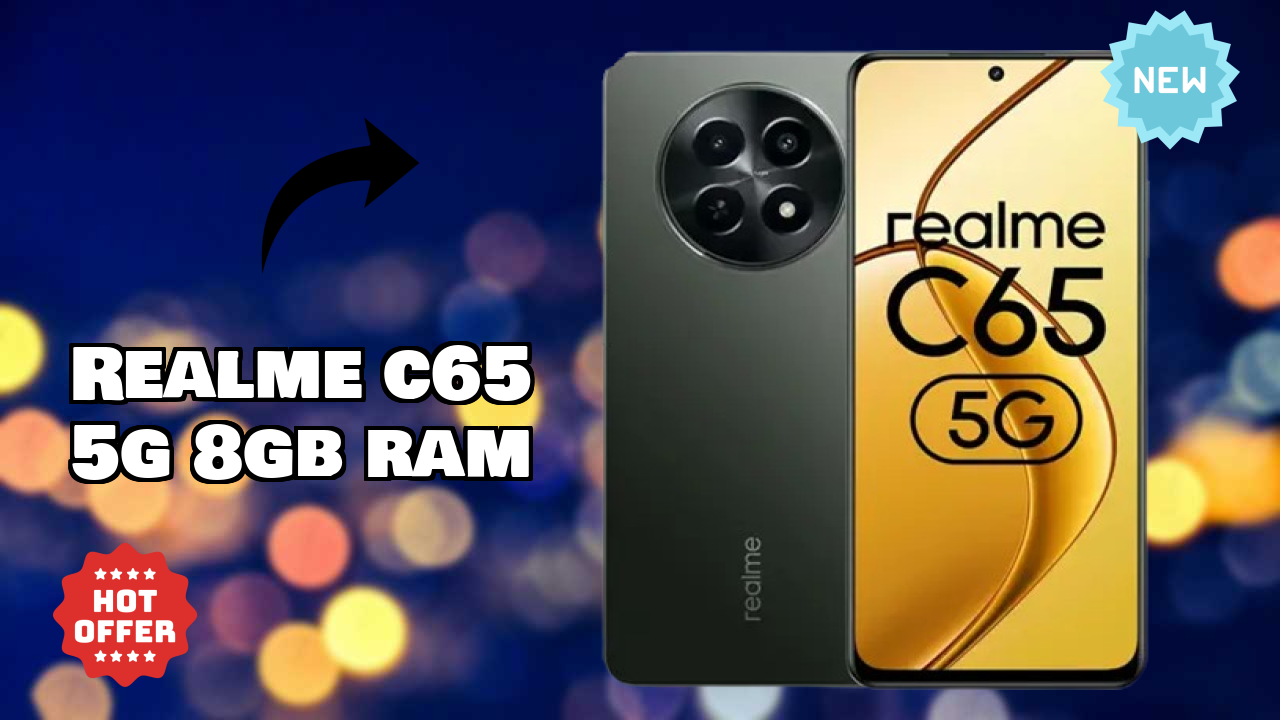 Realme C65 5G 8GB RAM बैटरी लाइफ: 5000 MAh कितने टाइम तक चलती है