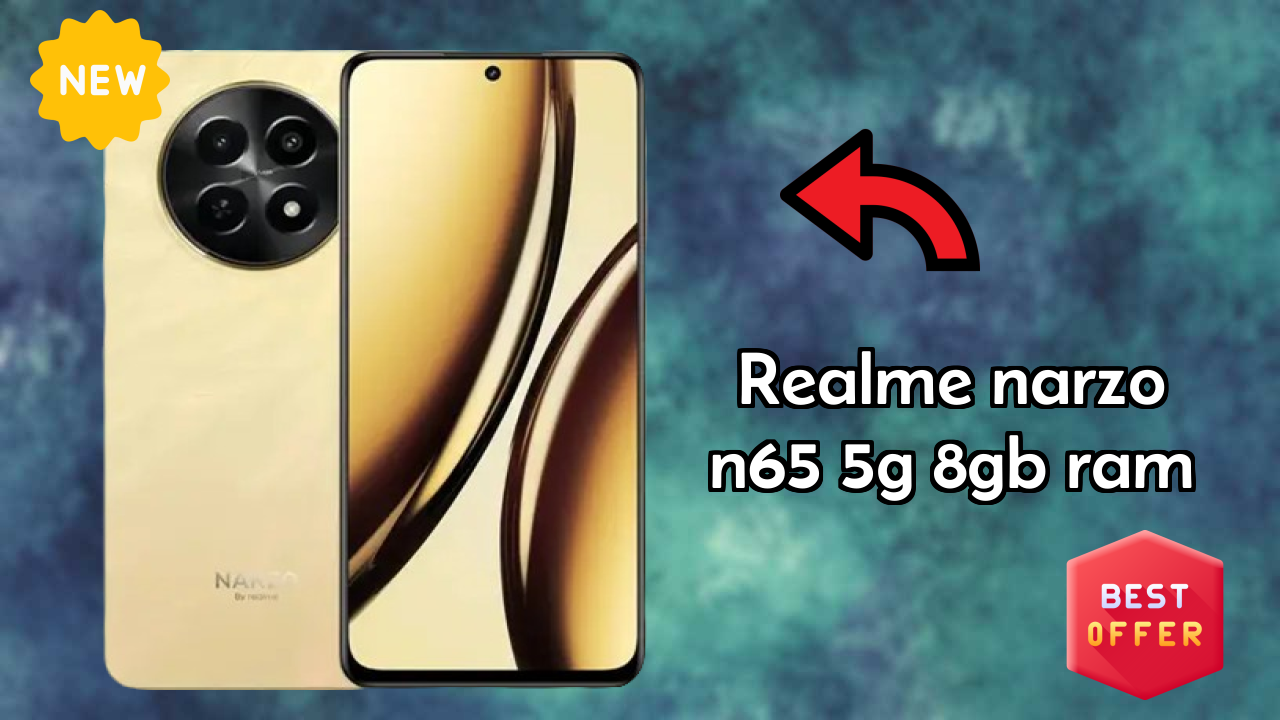 Realme Narzo N65 5G 8GB RAM गेमिंग टेस्ट: MediaTek Dimensity 6300 FPS शो