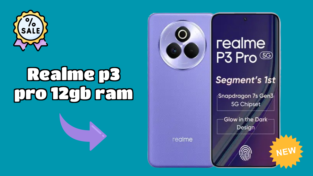 Realme P3 Pro 12GB RAM डिस्प्ले क्वॉलिटी: AMOLED समझाया गया