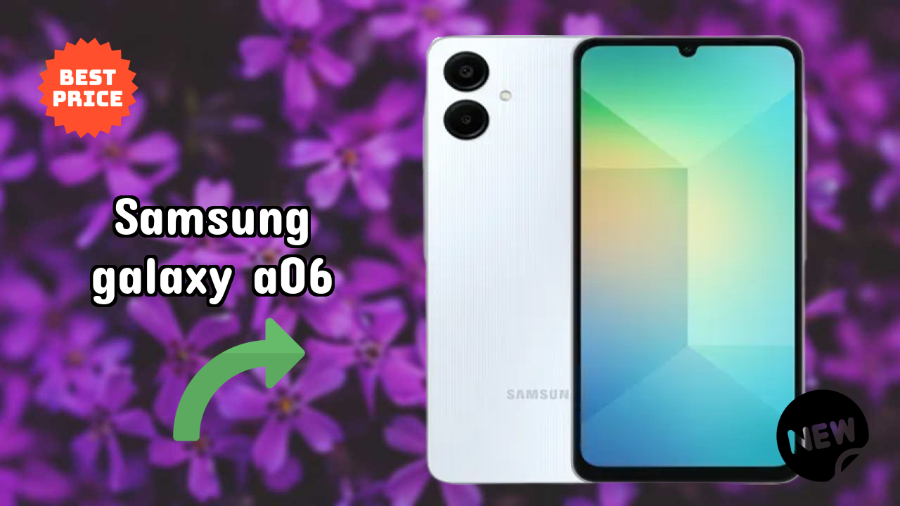 Samsung Galaxy A06 डिस्प्ले तकनीक: 6.7 Inches (17.02 Cm) स्क्रीन