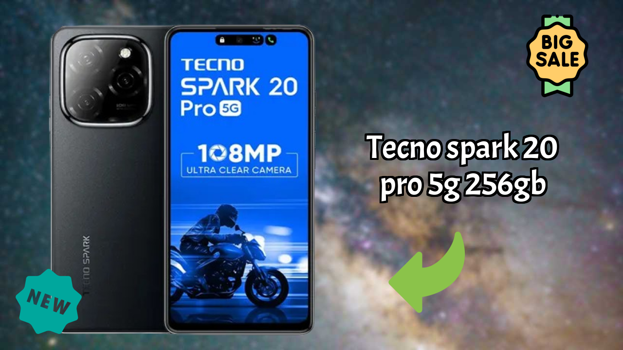 Tecno Spark 20 Pro 5G 256GB क़ीमत  डिस्कसन: ₹18,999 क़ीमत चेक