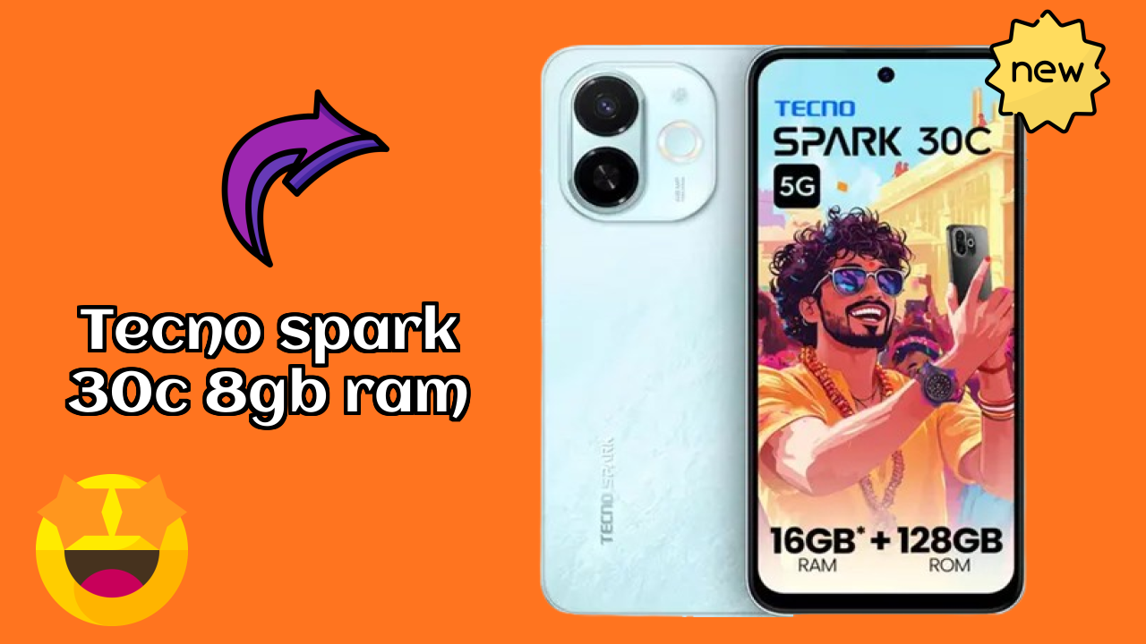 Tecno Spark 30C 8GB RAM कैमरा क्वॉलिटी: 48 MP Rear Camera कम रोशनी
