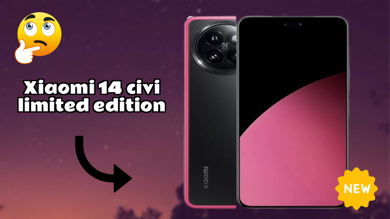 ₹48,999 पर Xiaomi 14 Civi Limited Edition - इसके बारे में सब कुछ